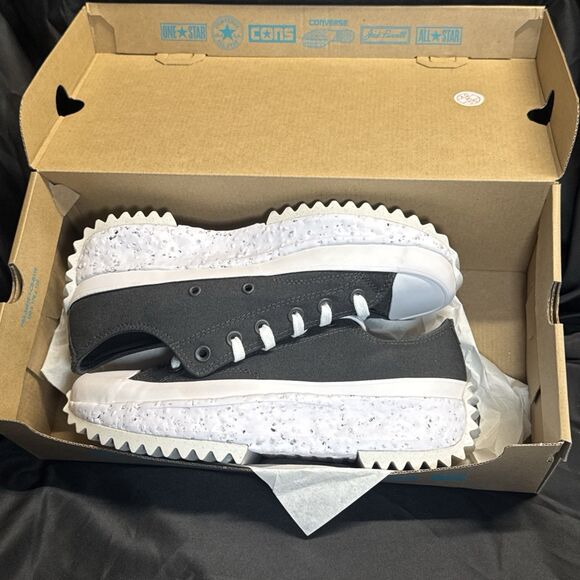 Converse Run Star Hike Crater Storm Wind Black Men's 9 Sneakers 171658C New NIB - Picture 6 of 7